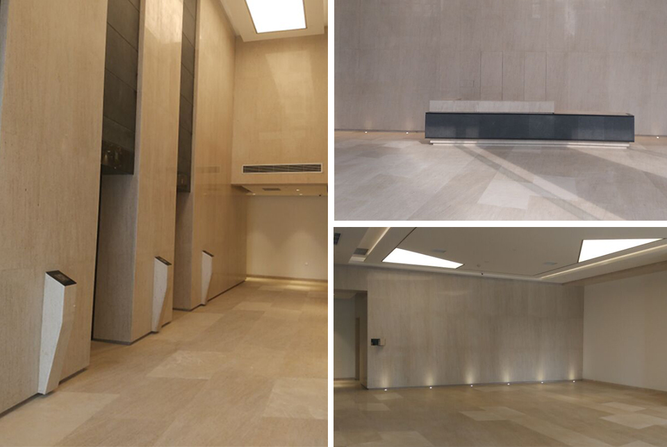 重慶朗天通訊國(guó)家電力專(zhuān)用網(wǎng)通信研發(fā)制造基地大堂裝修工程