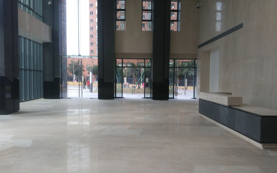 重慶朗天通訊國(guó)家電力專(zhuān)用網(wǎng)通信研發(fā)制造基地大堂裝修工程